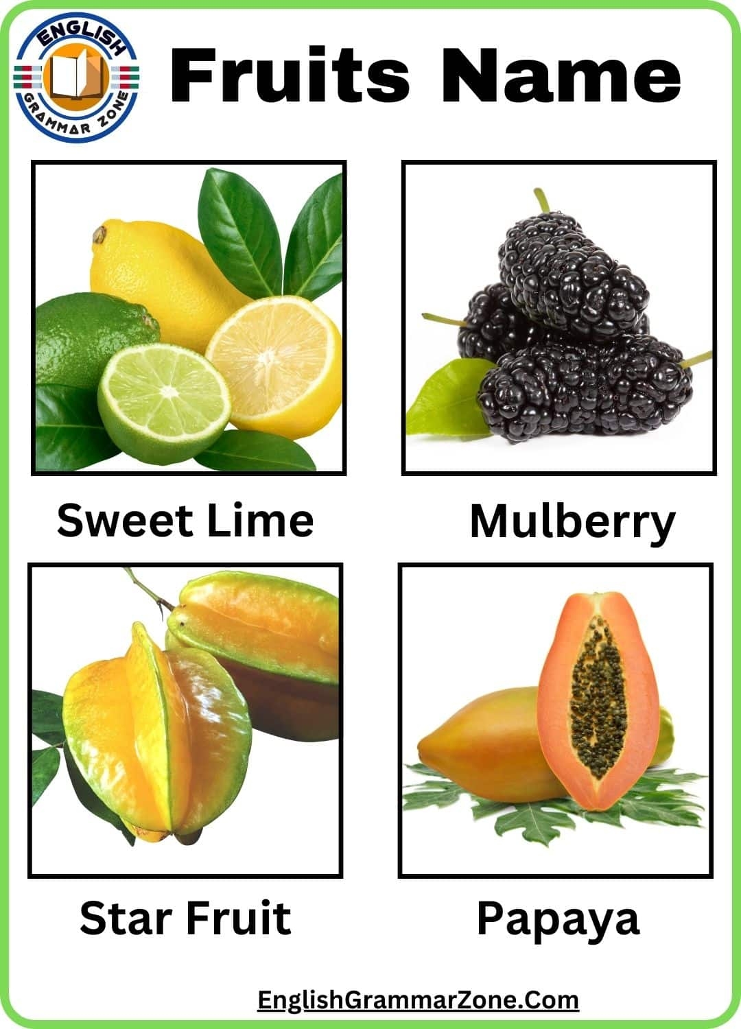 Explore Popular 40 Fruits Name And Why You Should Eat Them