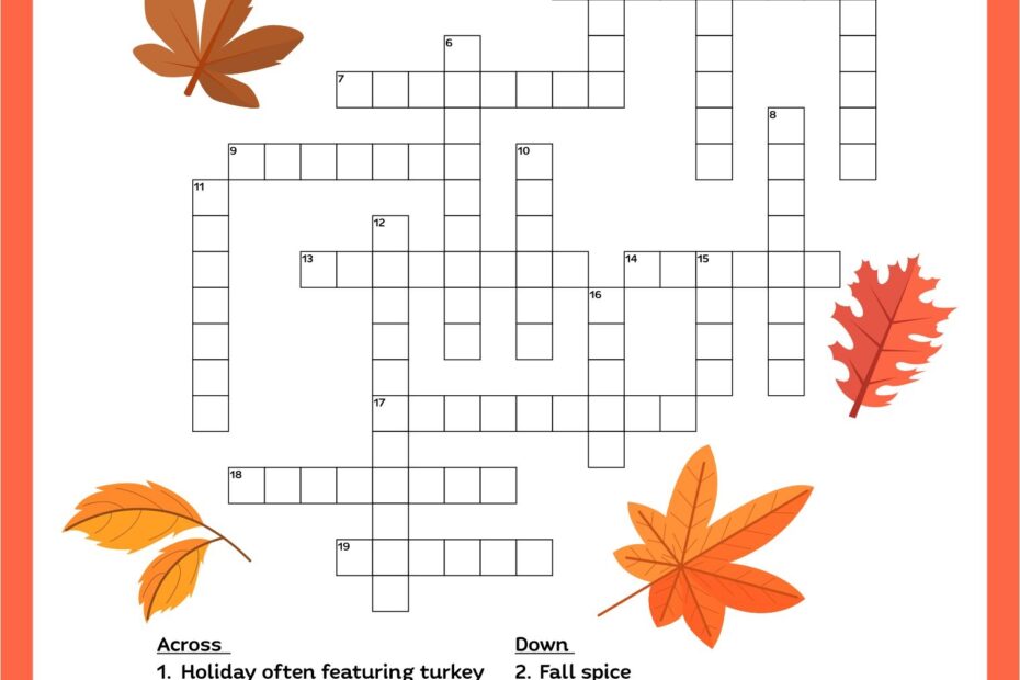 Fall Printable Activity Sheets