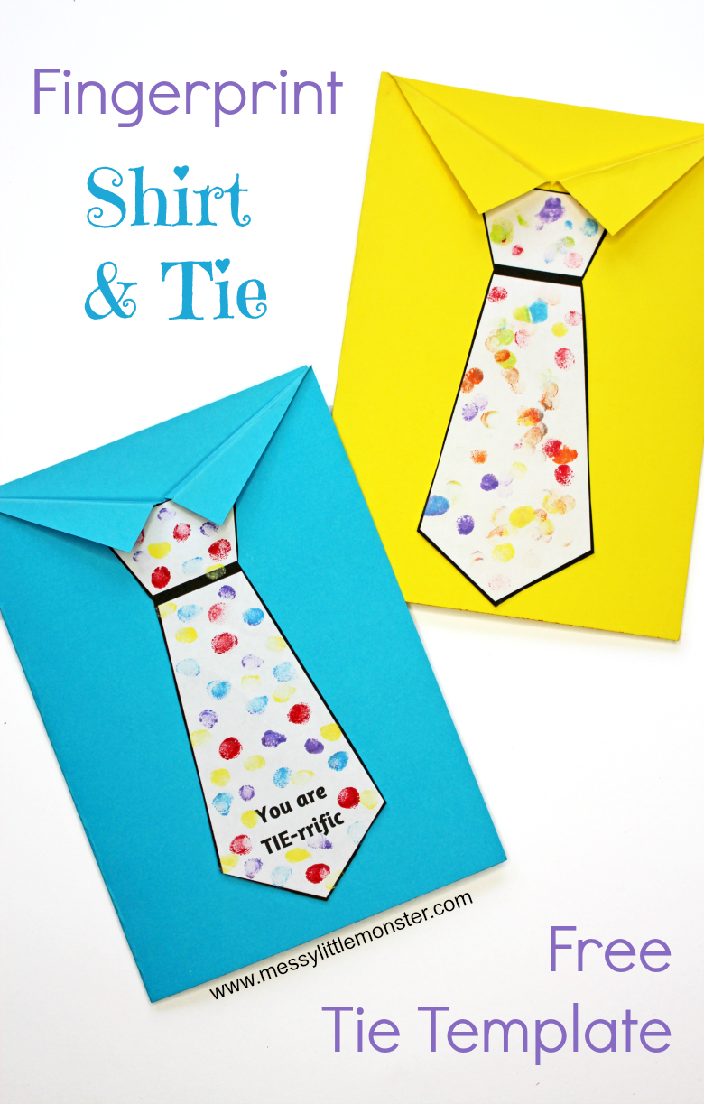 Father S Day Tie Card Template Printable Printable Templates
