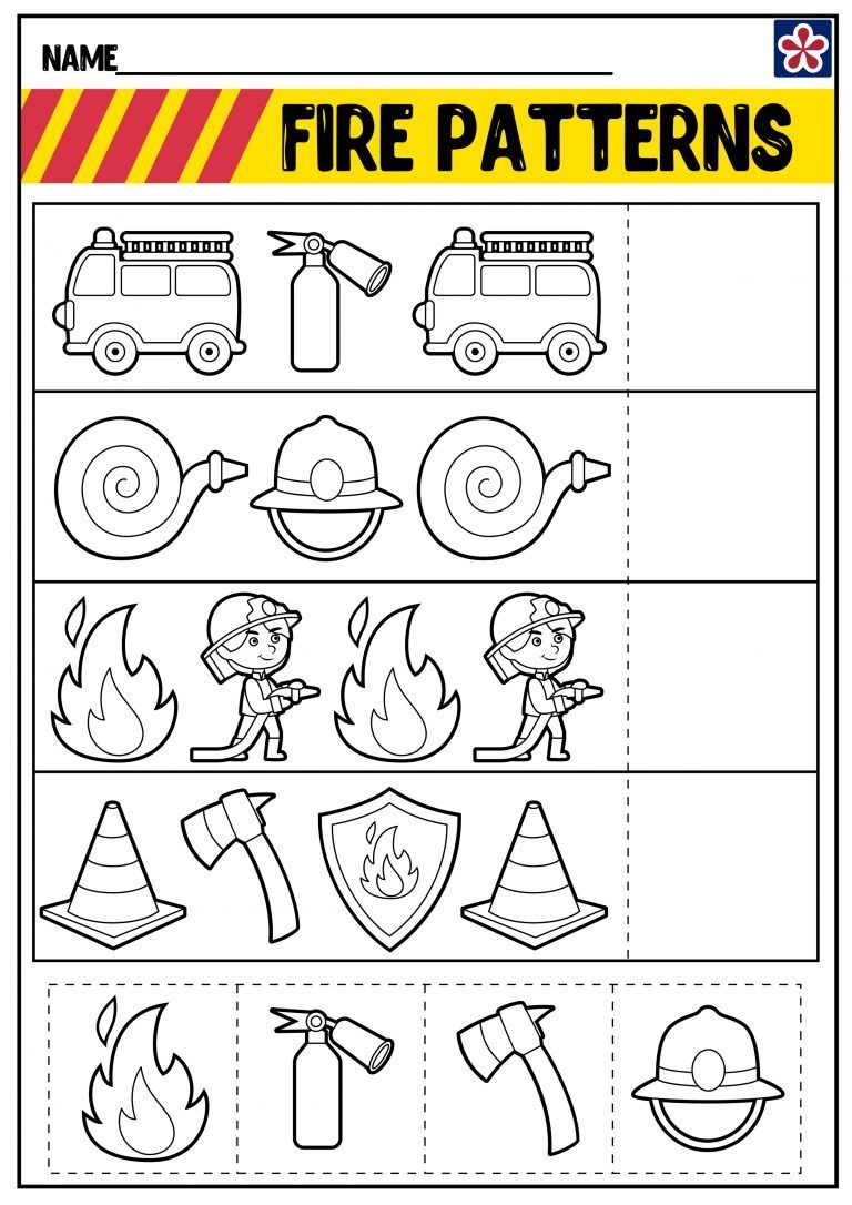 Fire Safety Printables For Preschool Rhonda A Denny