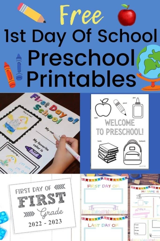 First Day Of Pre K Coloring Pages