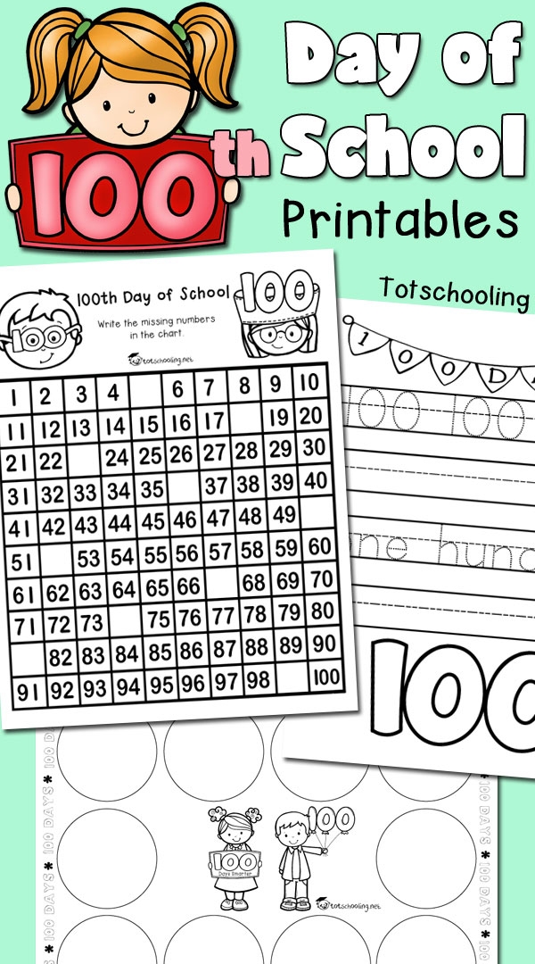 Free 100th Day Printables