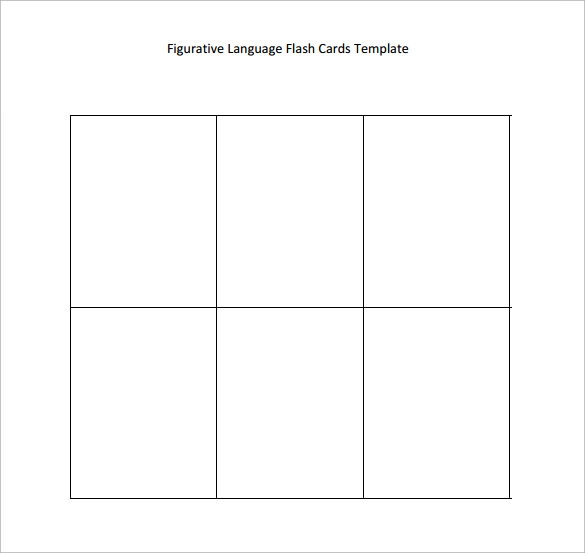 FREE 8 Sample Flash Card Templates In PDF