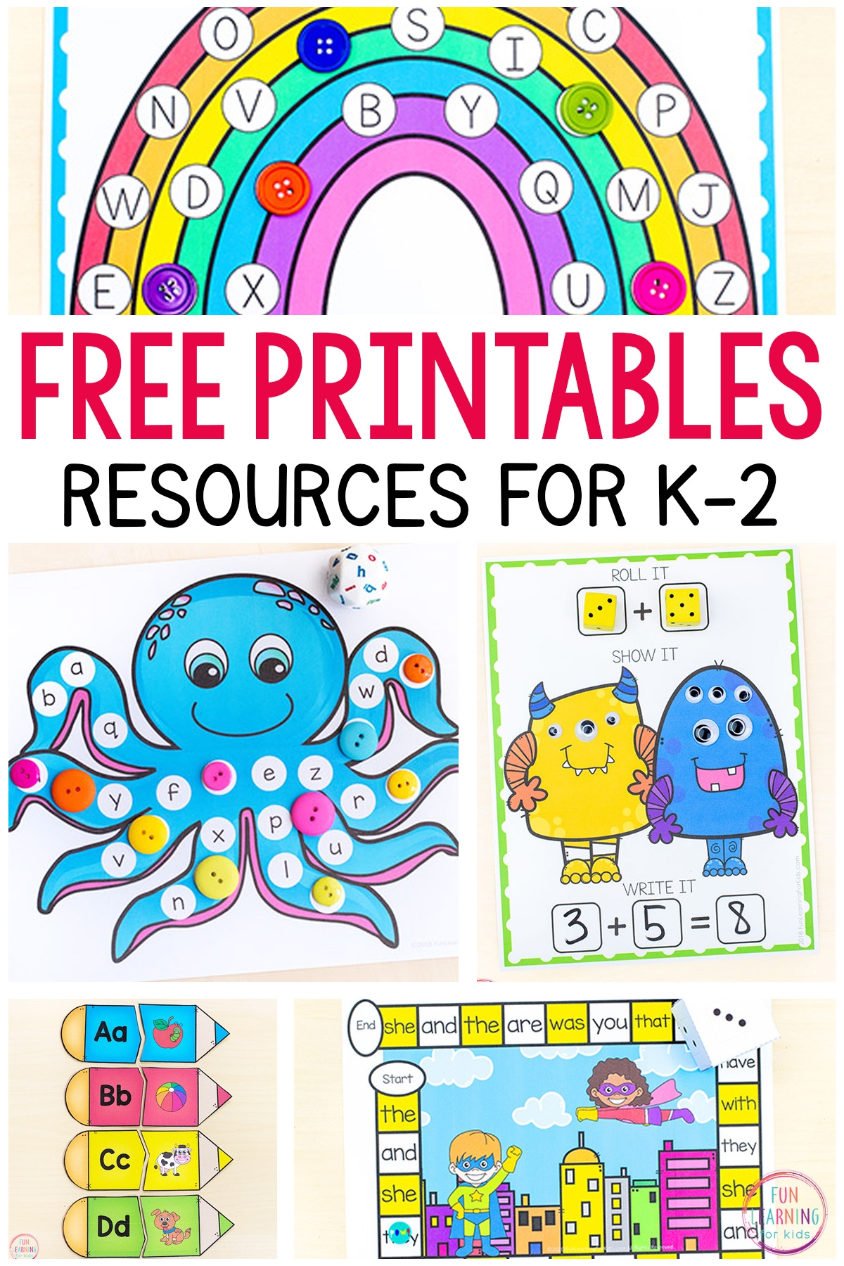 Free Activity Printables For Kids
