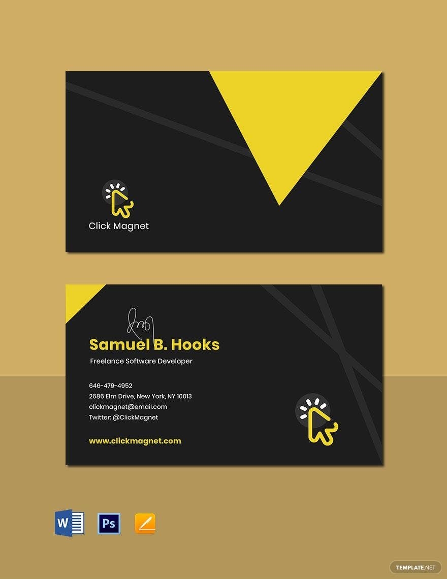 free printable business card templates for mac