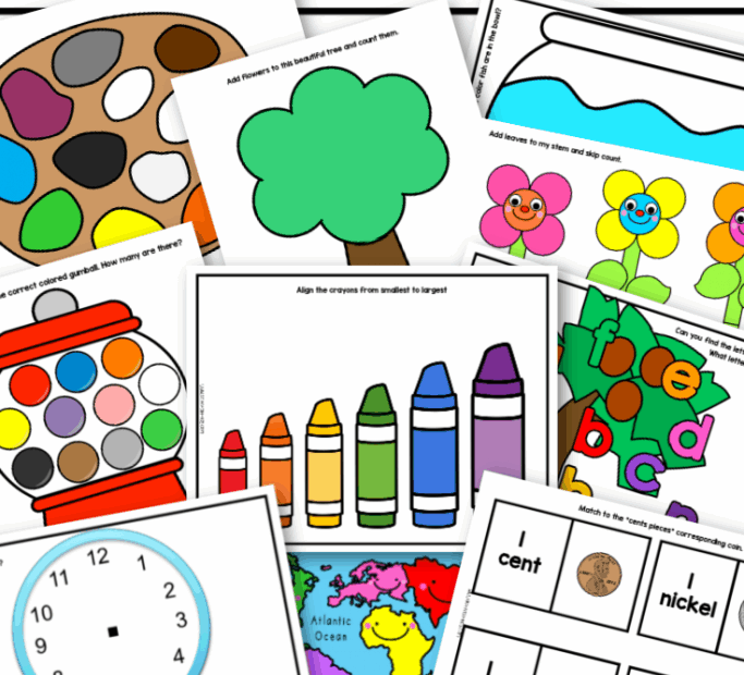 Free Busy Book Printables