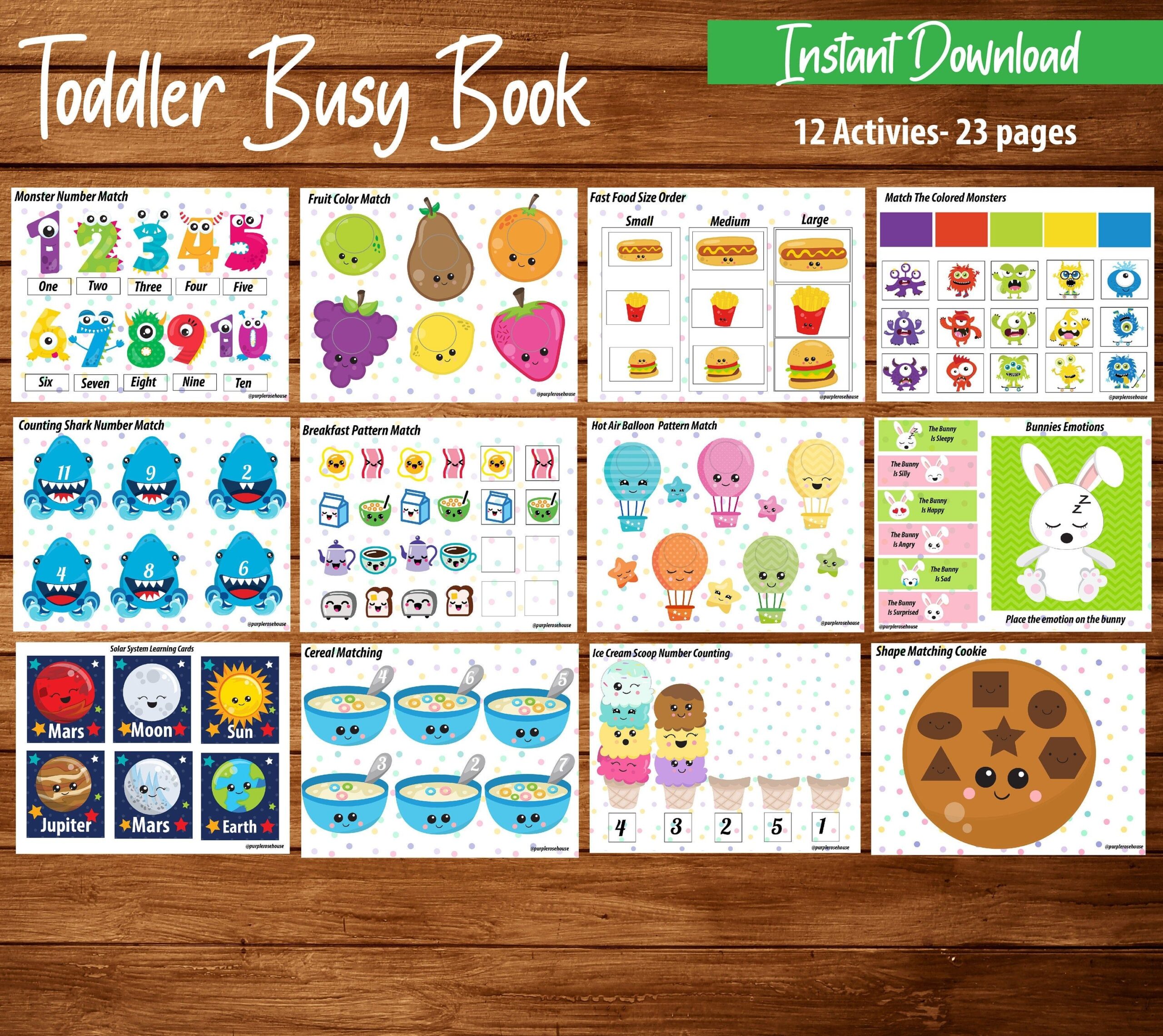 Free Busy Book Printables Printable Templates