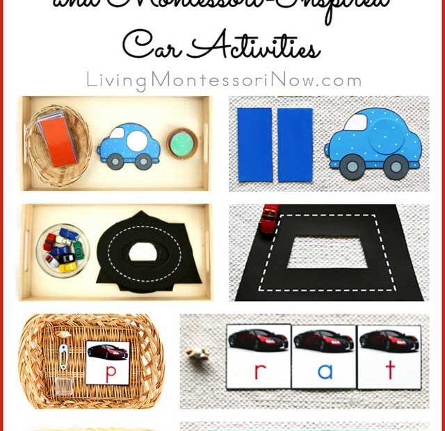 Free Car Printables And Montessori Inspired Car Activities Living