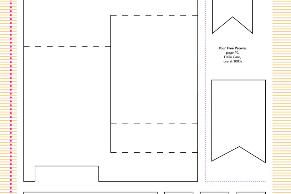 Free Card Making Template Printable Printable Templates