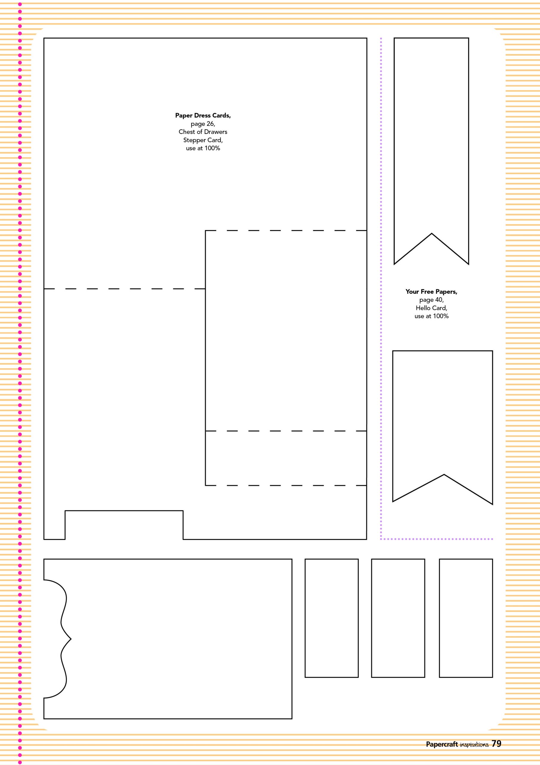 Free Card Making Template Printable Printable Templates