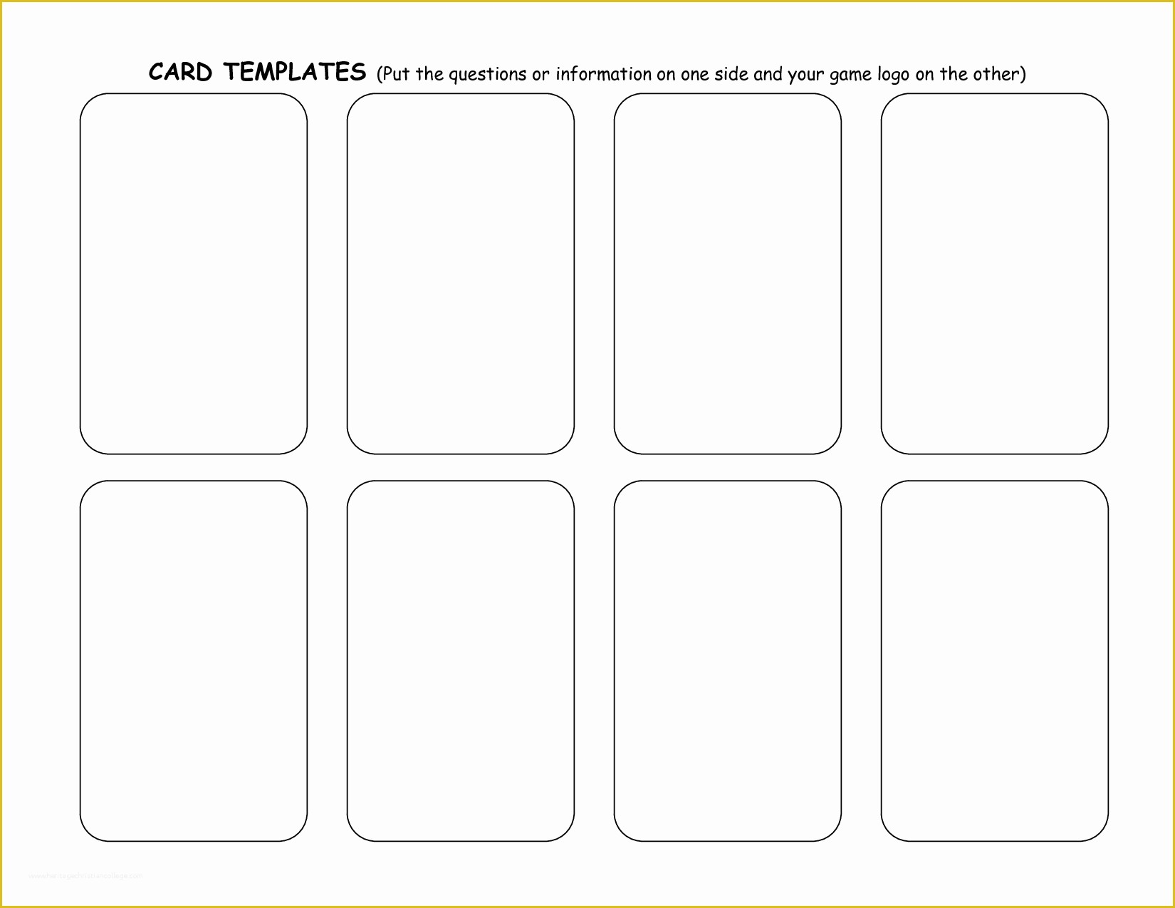 Free Card Making Templates Printable Of 8 Best Of Card Word Template 
