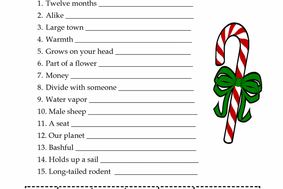 Free Christmas Activity Printables For Adults