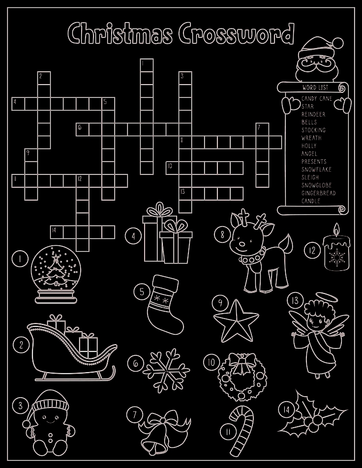 free christmas printable activity sheets