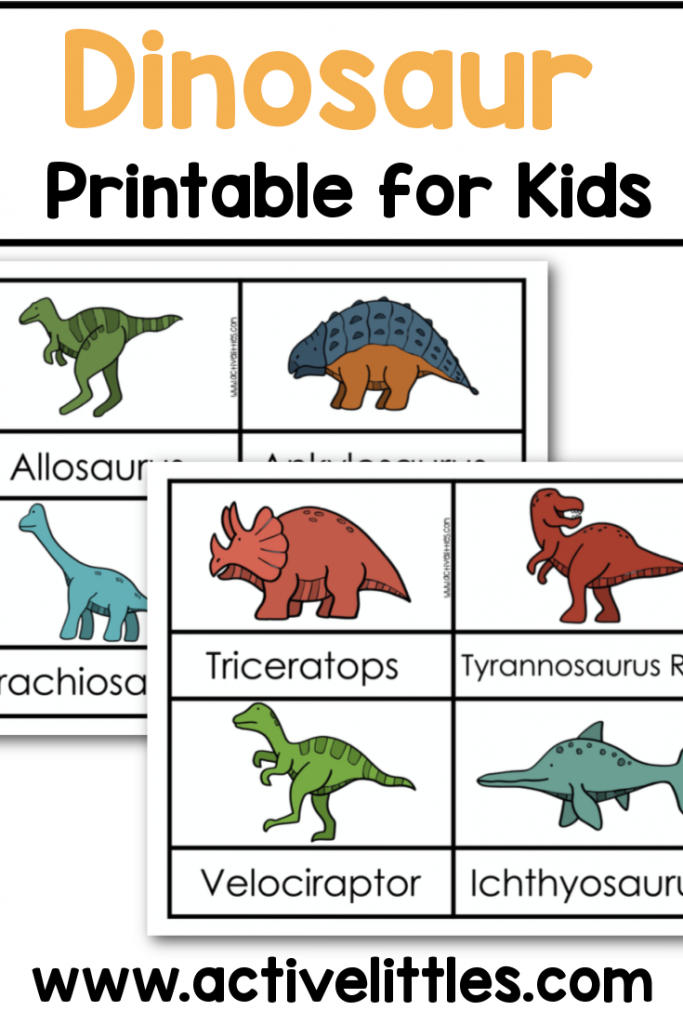 free printable dinosaur activities for preschoolers
