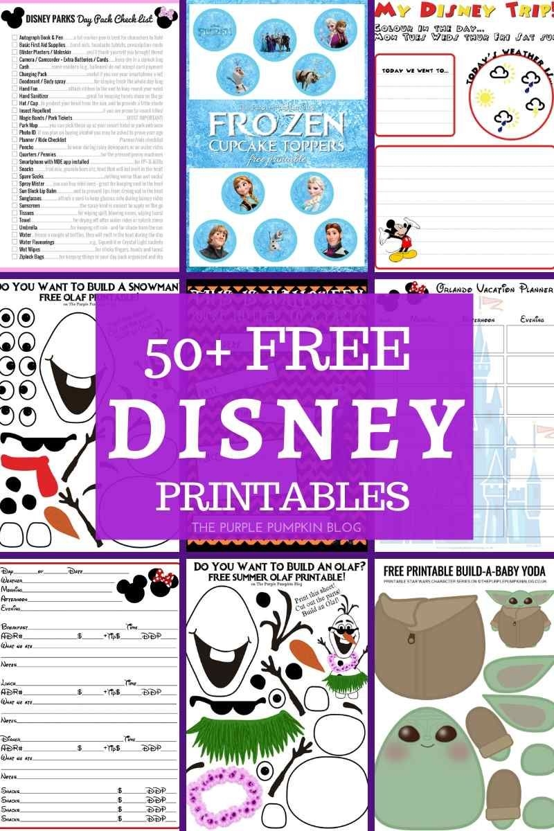 free disney printable activities