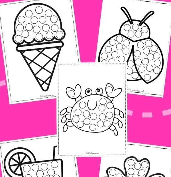 Free Dot Marker And Dot Sticker Printables over 100 Pages