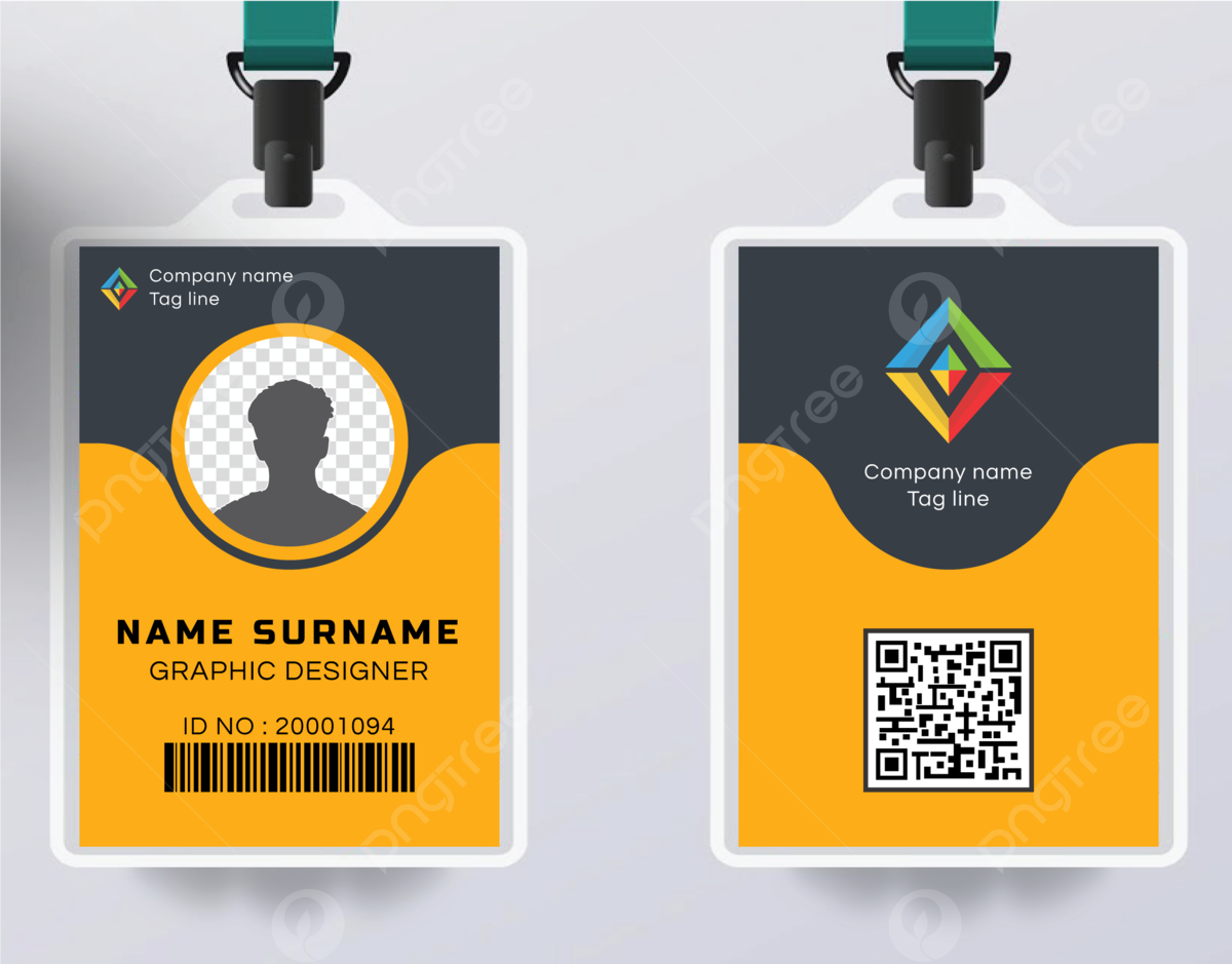 free printable id card editable id template