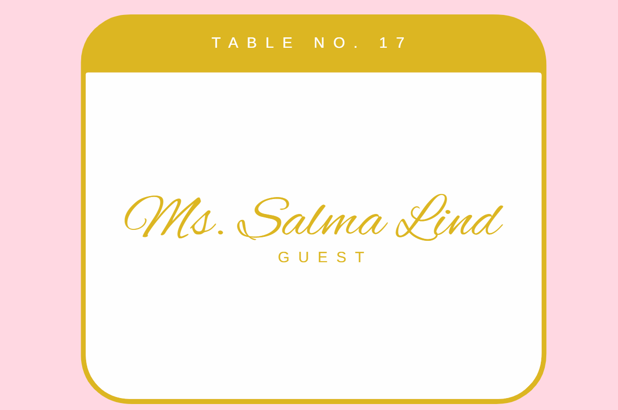 Free Editable Place Card Templates In Publisher To Download