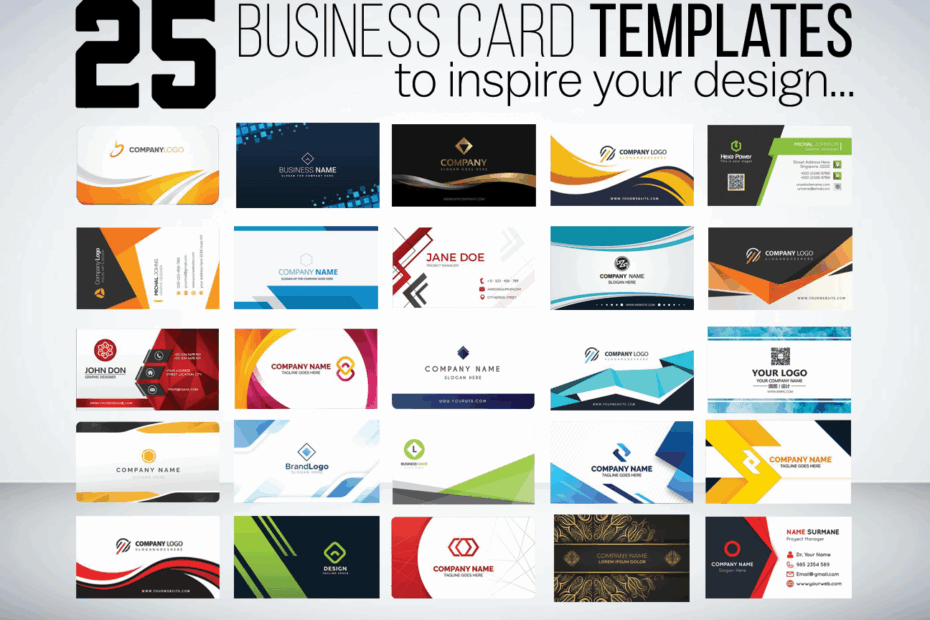 Free Editable Printable Business Card Templates