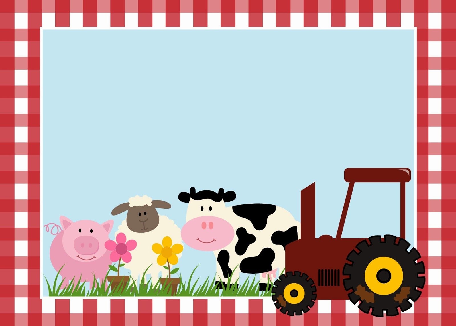 Free Farm Invitation Template Printable Templates