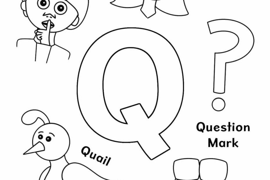 FREE Letter Q Worksheets For Preschool The Hollydog Blog Letter Q