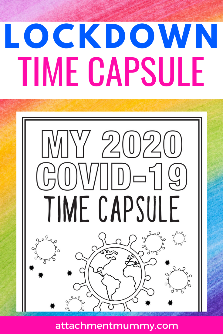 FREE Lockdown Time Capsule Colouring Pages Worksheets Printables FUN 