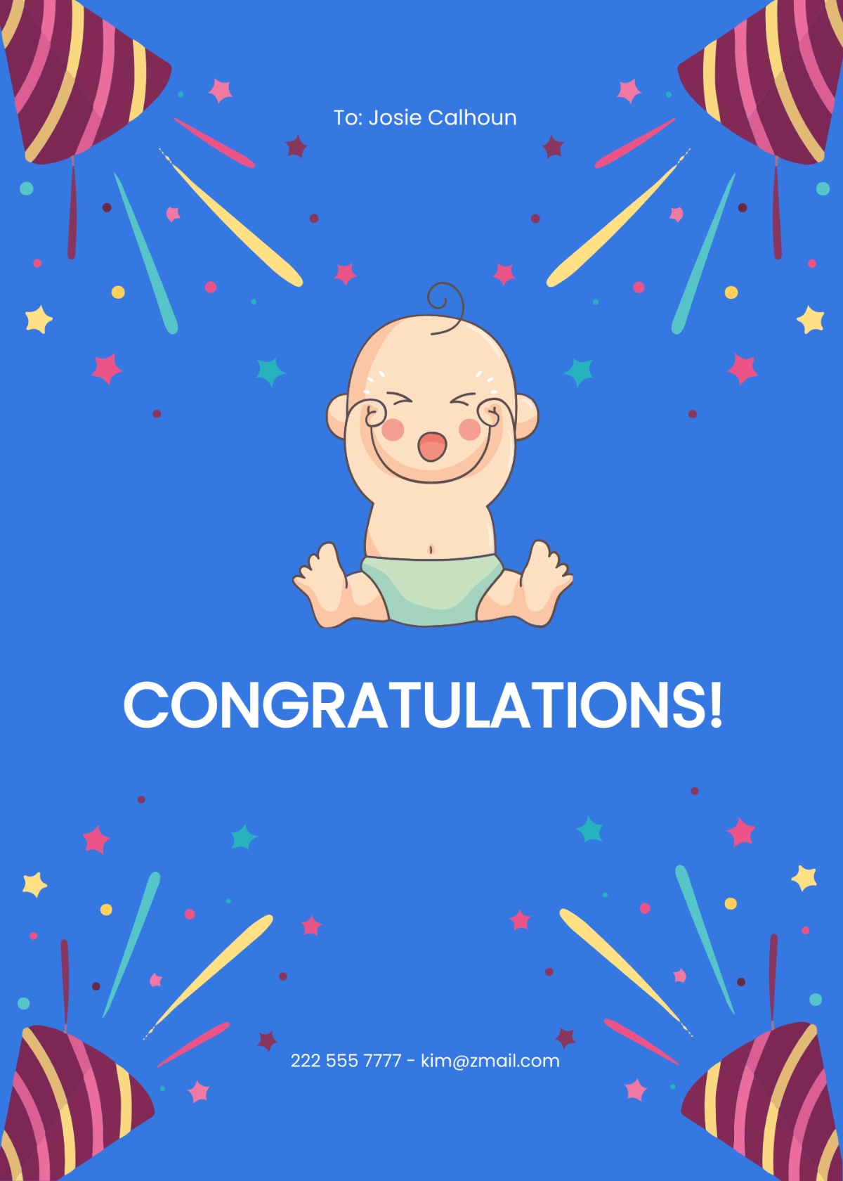 congratulations downloadable free printable baby cards templates