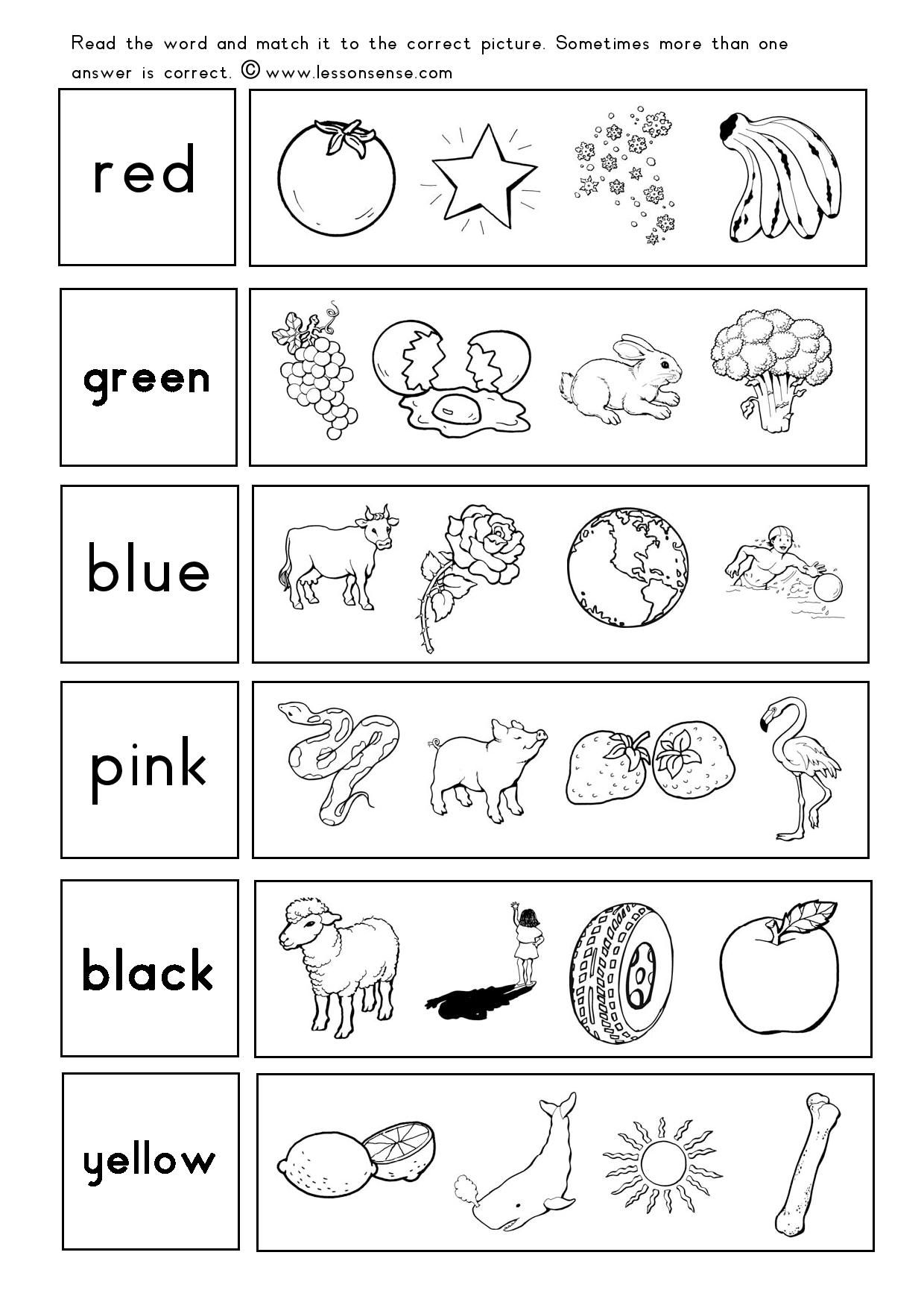 free printable pre k learning activities