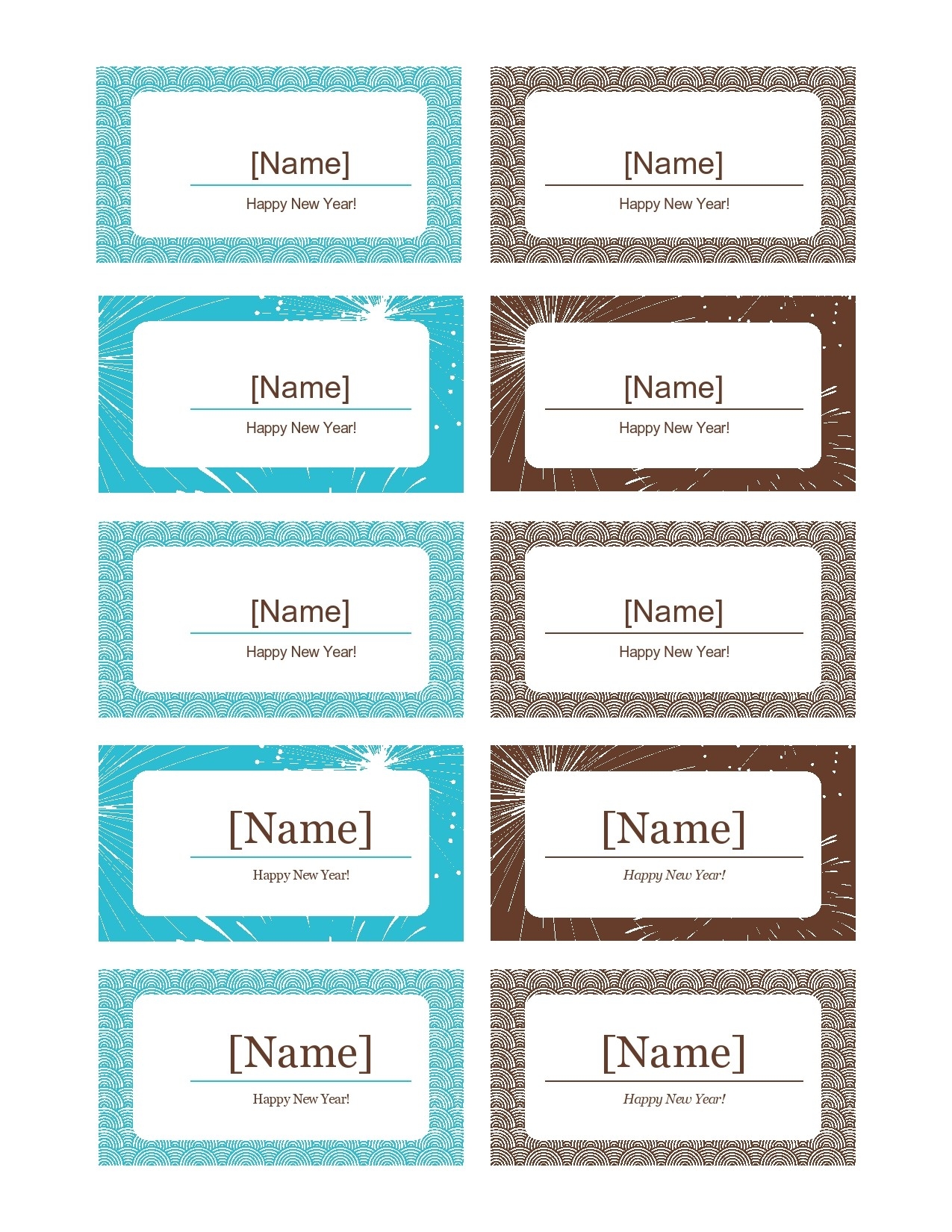 Free Place Card Template Printable Printable Templates