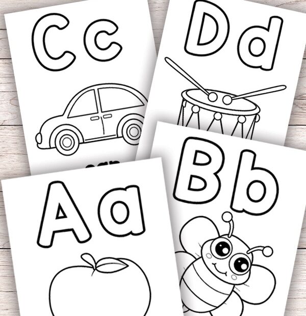 Free Preschool Alphabet Coloring Pages Fun And Educational Learning