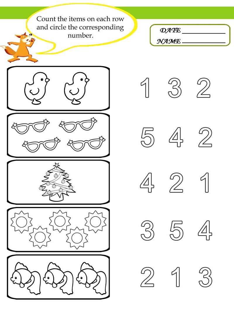 Free Printable Activities For 4 Year Olds