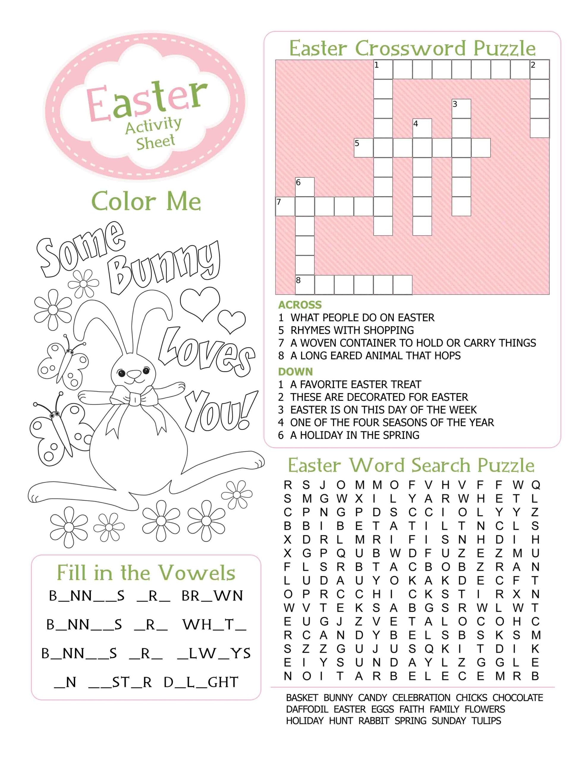 Free Printable Activities For 8 Year Olds