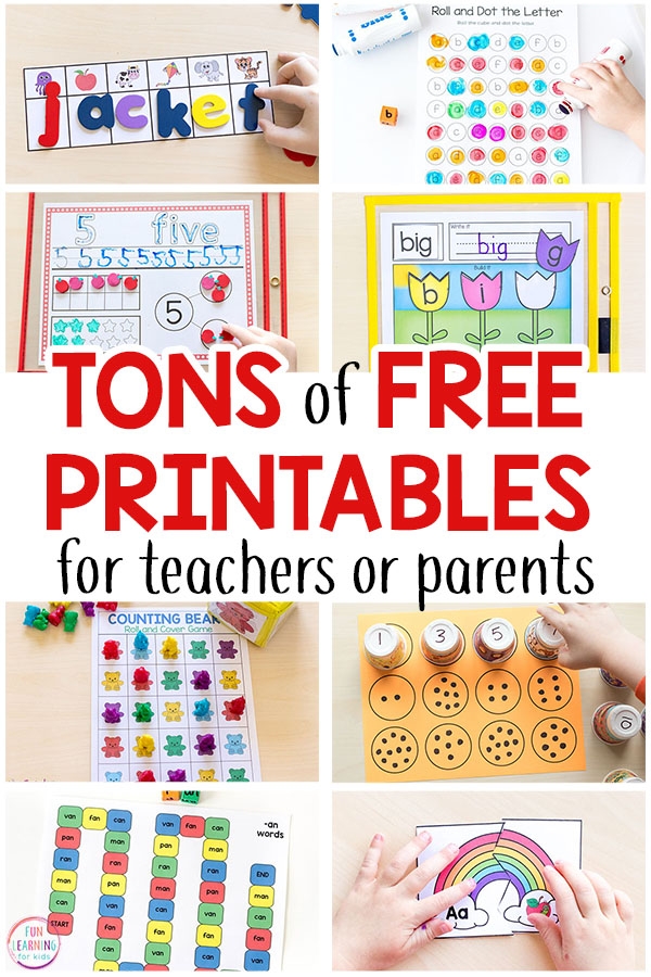 Free Printable Activities For Kids