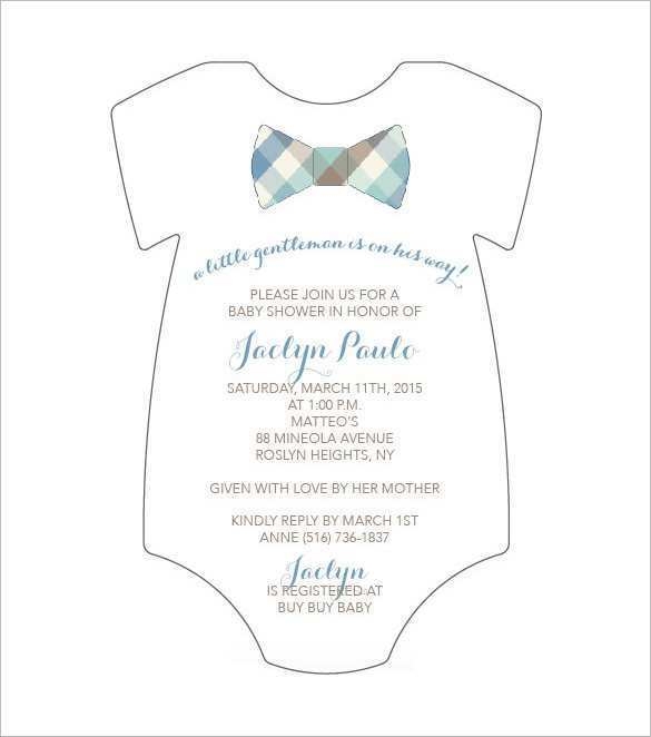 Free Printable Baby Onesie Card Template Cards Design Templates