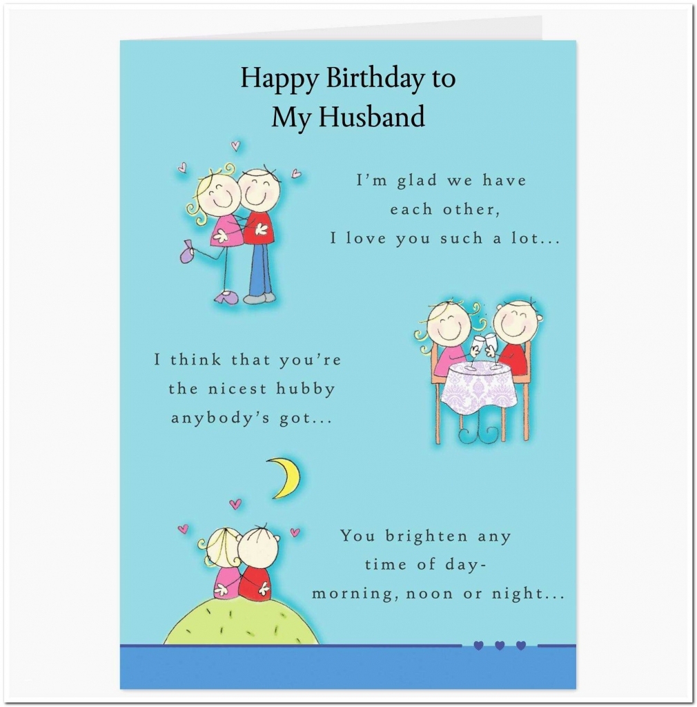 birthday card templates free printable for husband