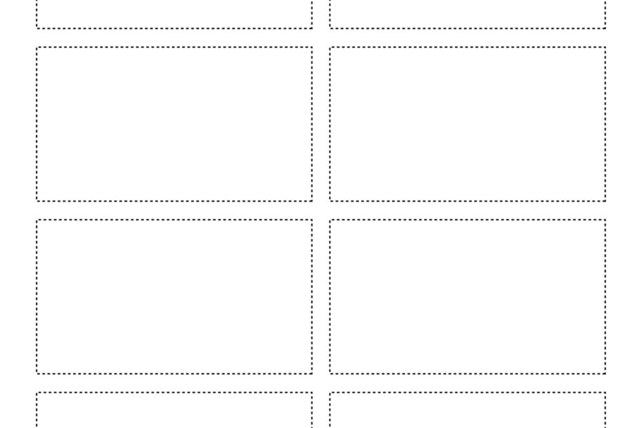 Free Printable Blank Business Card Templates PDF Included