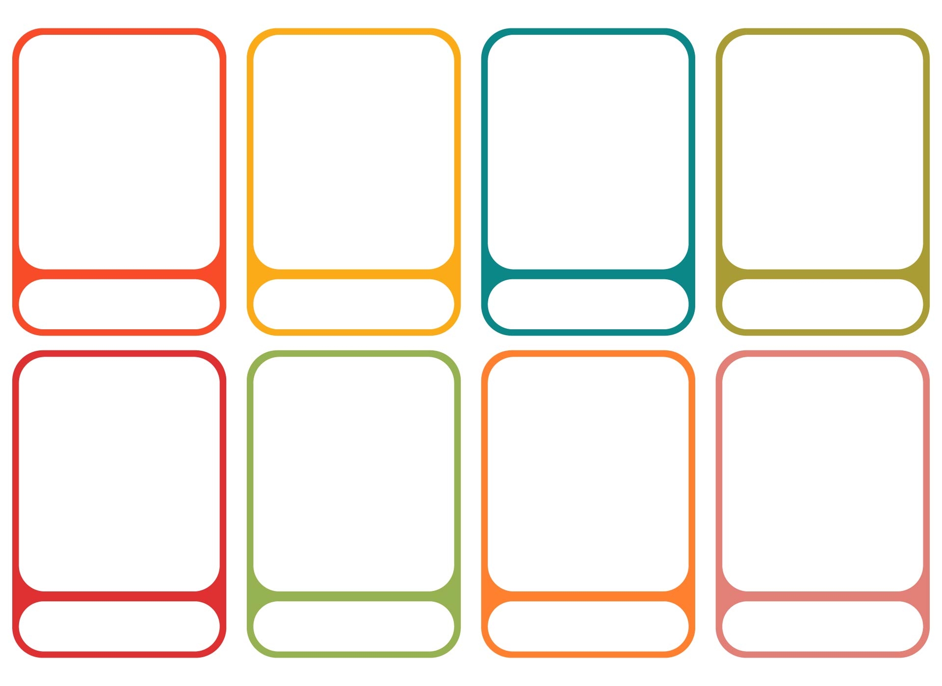 Free Printable Blank Cards Free Templates Printable