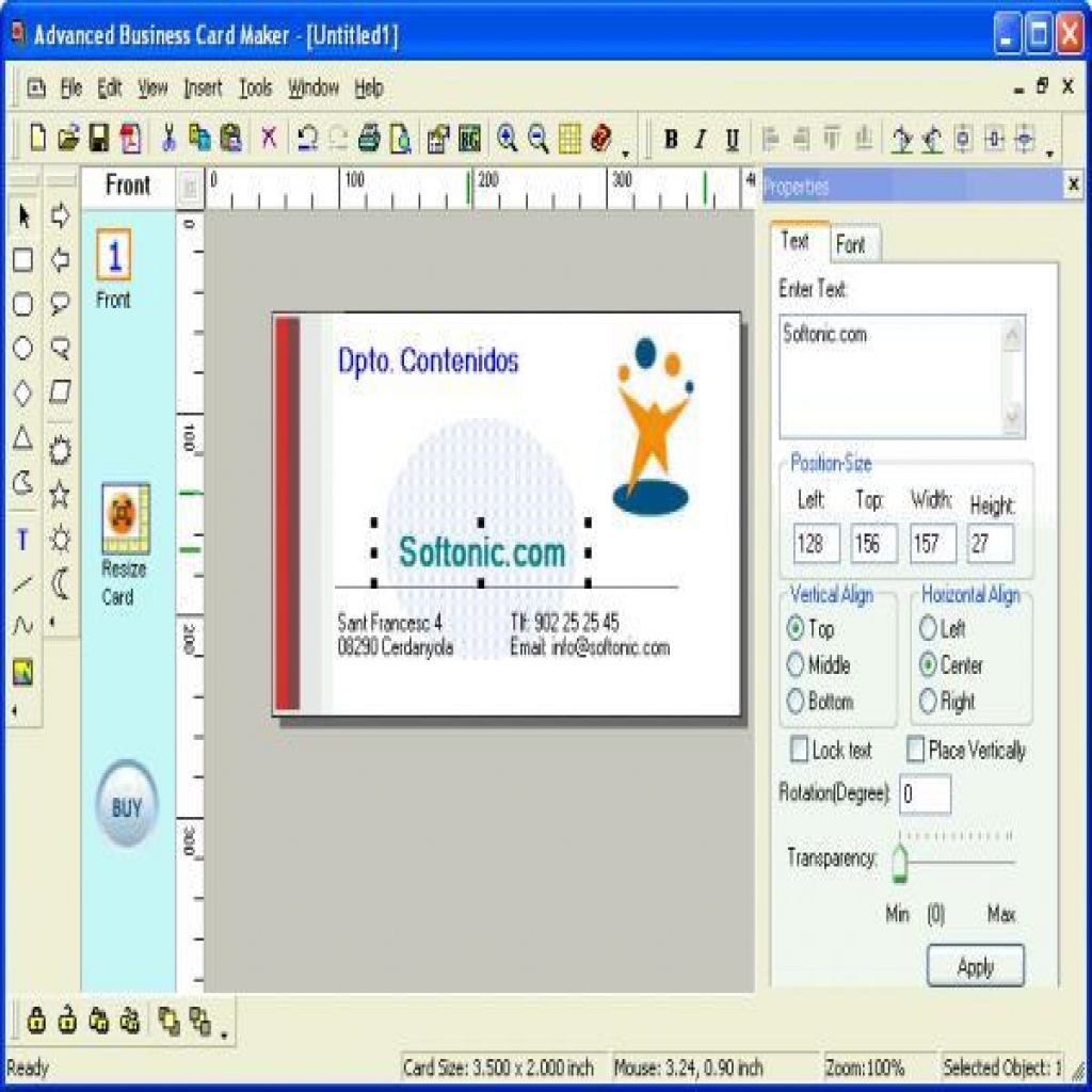 Free Printable Business Card Maker Free Templates Printable