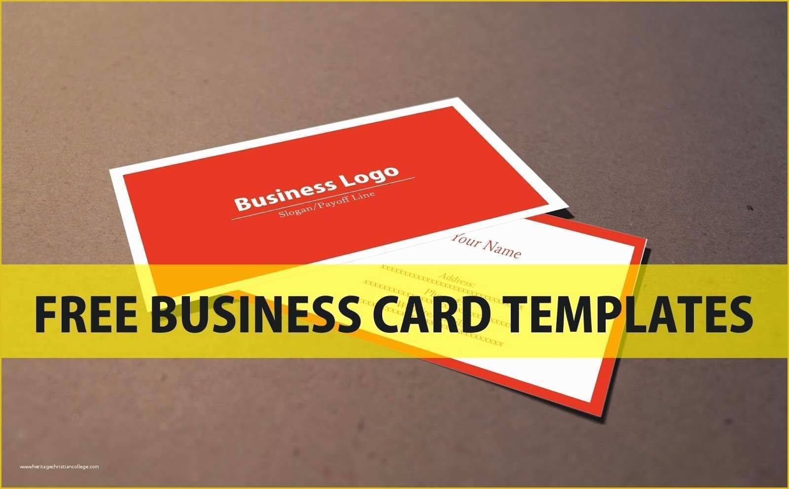 free hp printable business card templates