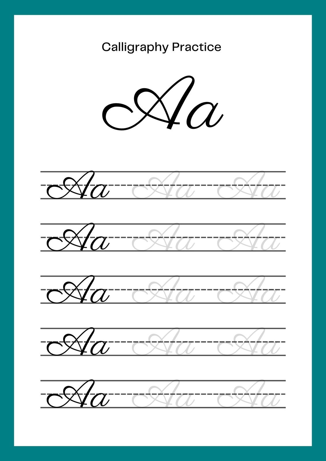 Free Printable Calligraphy Templates Download Free Printable 