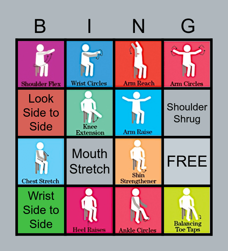 Free Printable Chair Activity Bingo Cards Free Printables Hub