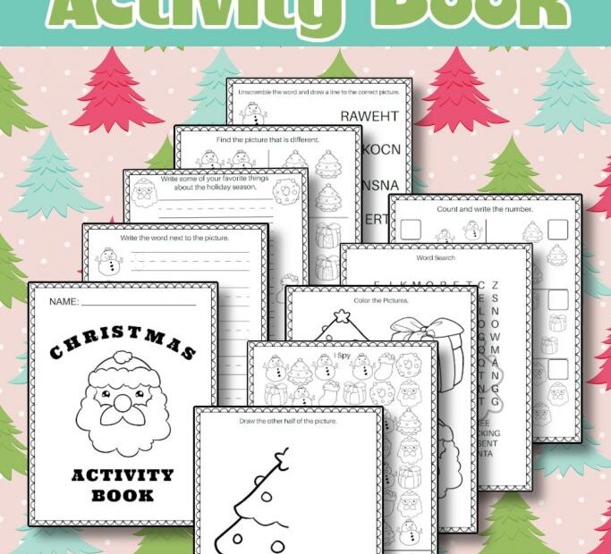 Free Printable Christmas Activity Book The Stress Free Christmas
