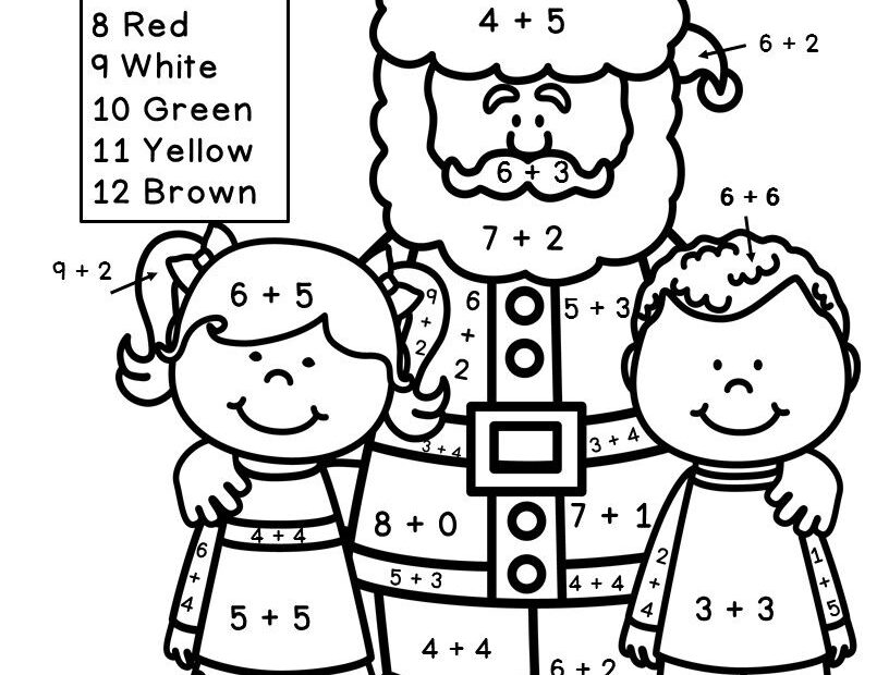Free Printable Christmas Math Activities