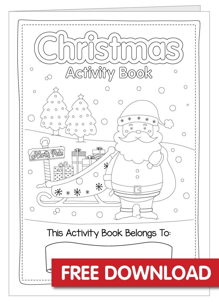 Free Printable Christmas Story Activity Book Cynthia K Brownlee