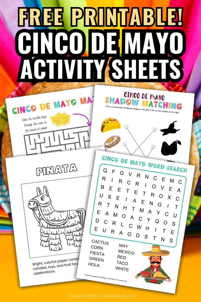 Free Printable Cinco De Mayo Activities Pack For Kids