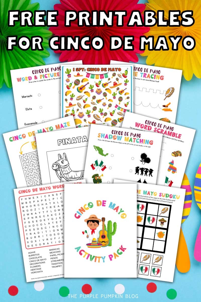 Free Printable Cinco De Mayo Activities Pack For Kids
