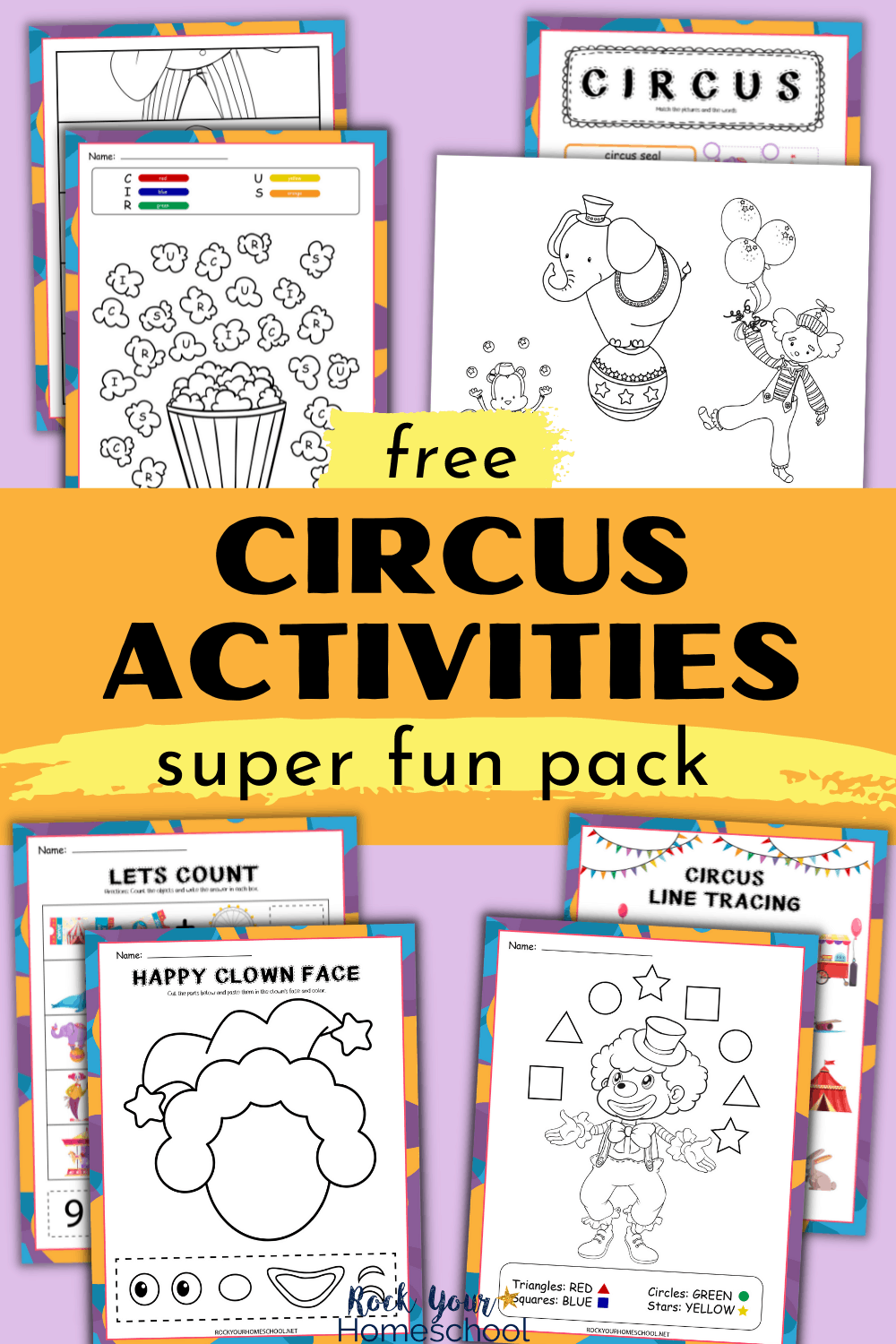 Free Printable Circus Activities Free Printable