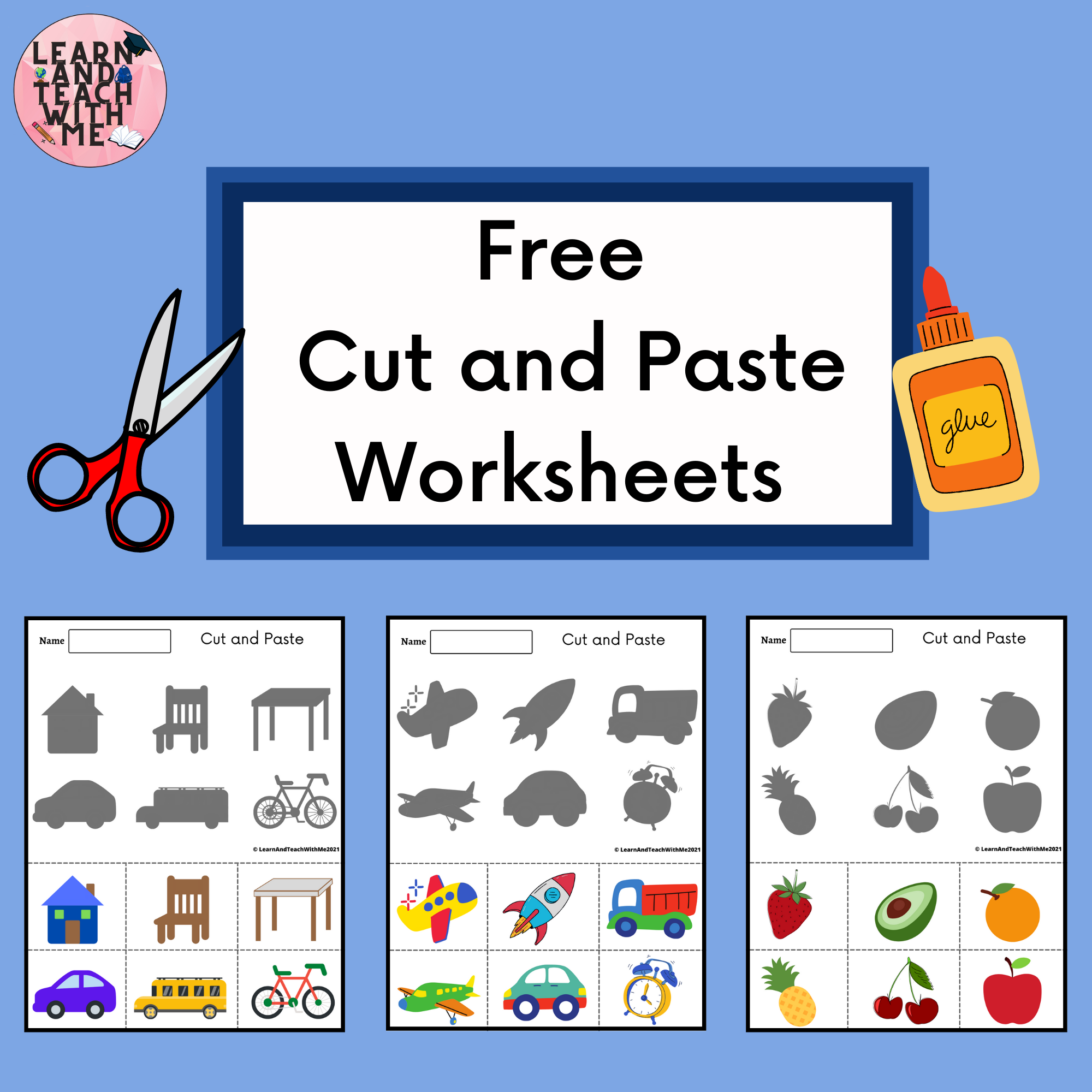 cut and paste activity printable