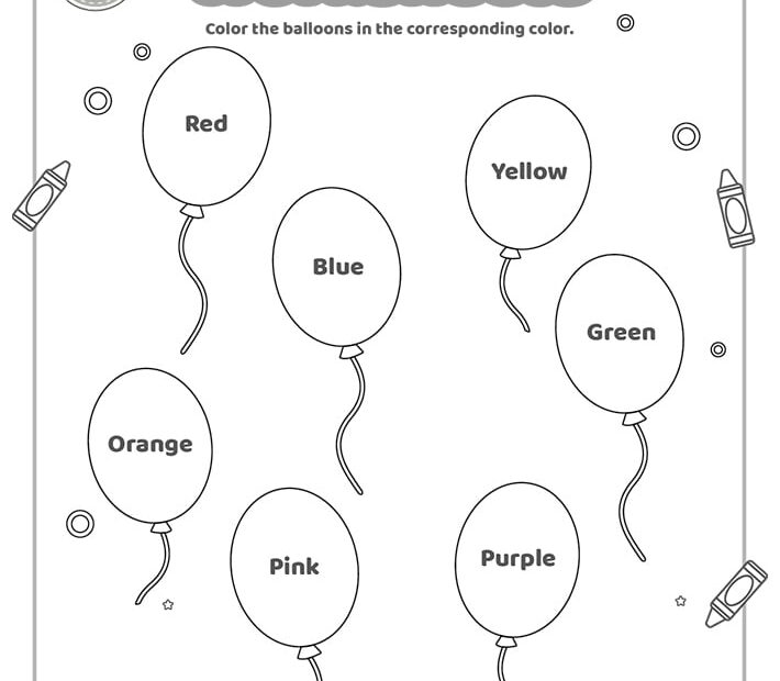 Free Printable Color Worksheets