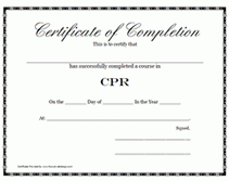 free printable cpr certification card template